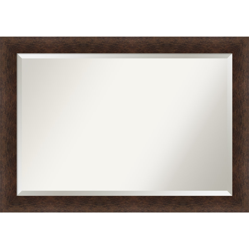 Haleena Solid Wood Wall Mirror, 29" x 41", Rectangle