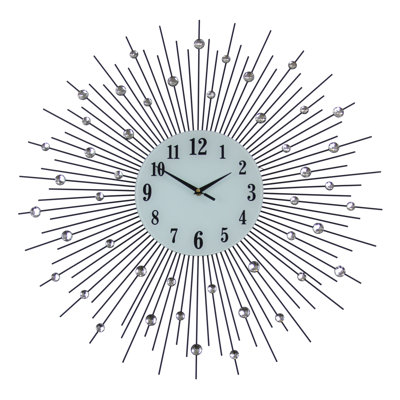 Presswood Oversized Round Wall Clock