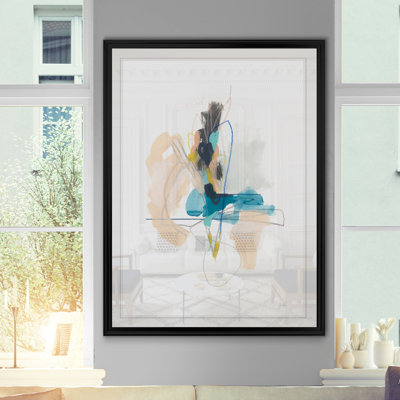 Static Energy II' Print on Canvas