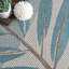 Tapis bleu sarcelle / ivoire Rowley-19345937