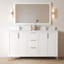 Ensemble de meuble-lavabo double 60 po Rennert-1073937187