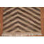 Tapis de couloir en laine à motif de chevrons 3 x 10