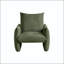 Fauteuil d'appoint surdimensionné en chenille 34,3 po-129386669