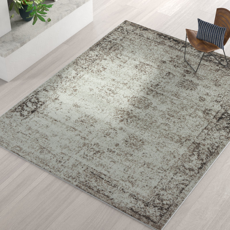 Brandt Rug, Rectangle 5'1" x 8', Yes, Beige/Tan
