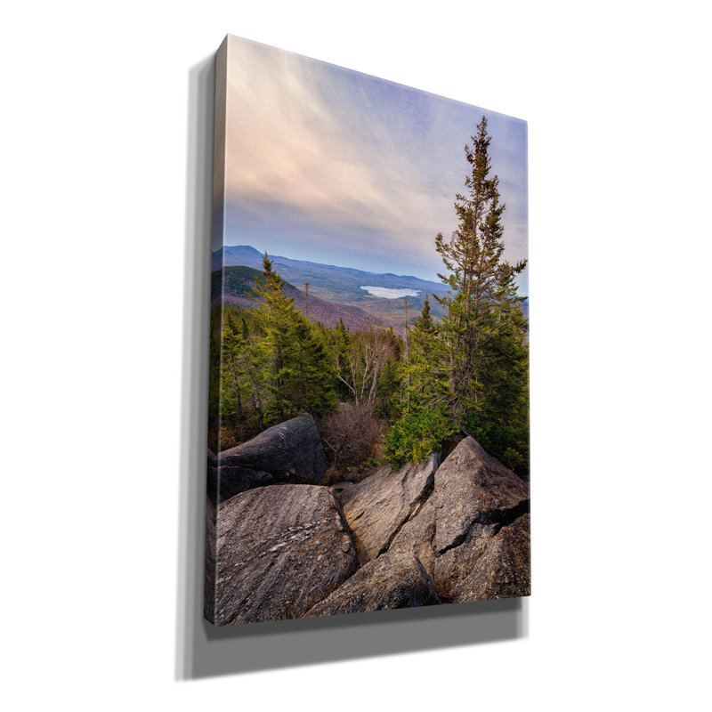 Toile épique Graffiti «View From Parker Ridge» par Rick Berk, 40 po x 60 po