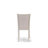 9 Piece Modern Dining Table Set Includes a Rectangle Wooden Table with V-Legs and 8 Cream Linen Fabric Parson Dining Chairs, 40x72 Inch-2120329779-2120329772