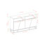 Buffet de 58 po Warwickshire-2054600968
