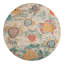 Tapis beige à motif animalier Vargas-120341988
