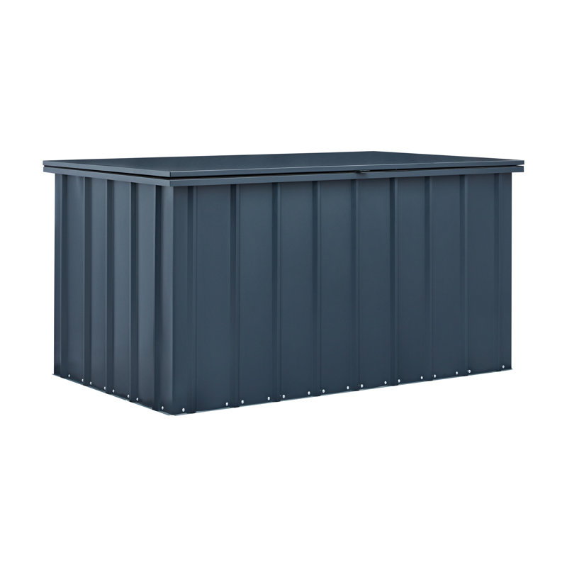 Globel 5 X 3 Storage Green Metal Shed, Grey