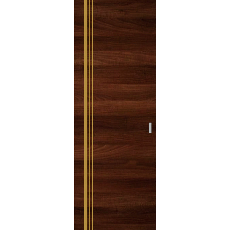 Grange cachée | Planum 1010 | Portes robustes avec finition | Ensemble coulissant Magic, 42 po x 84 po