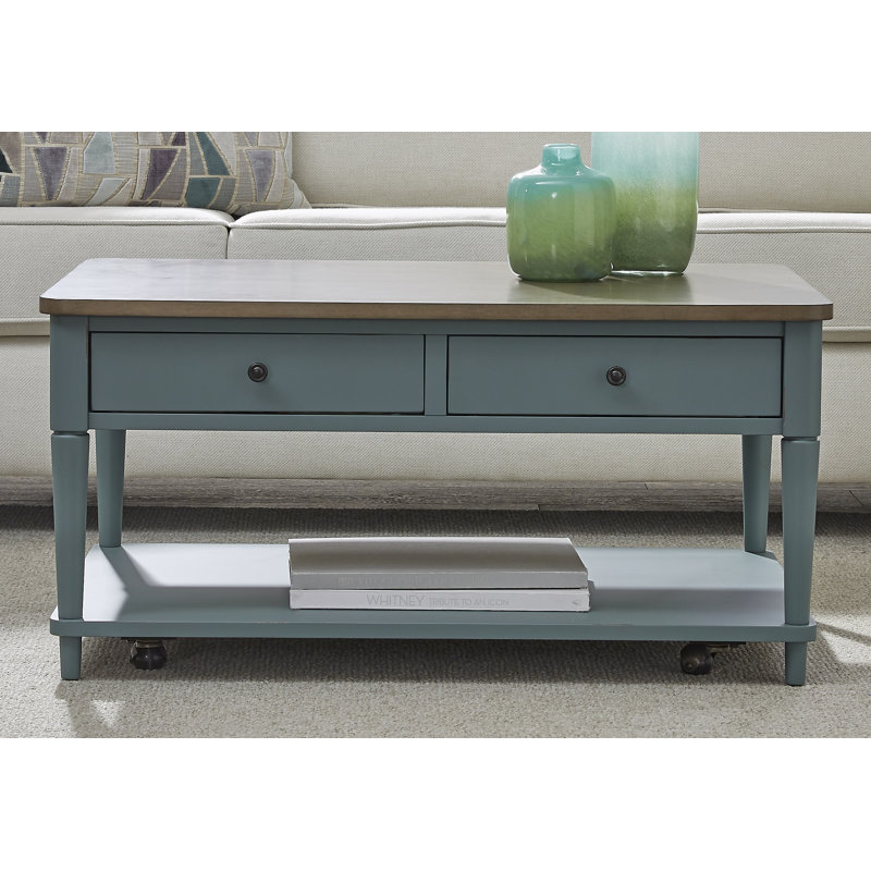 Giacoma Single Coffee Table, Gray, Indigo