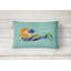 Coussin décoratif intérieur/extérieur sirène