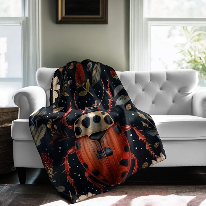 Throw Blanket, 80" L x 60" W