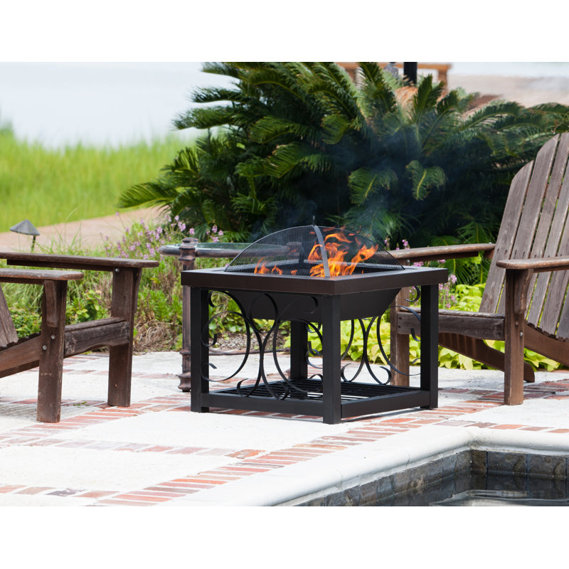 Table carrée à cocktail Mace Fire Sense