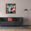 Art mural sur toile Epic Graffiti «Dancing In A Rain» par Rey Klimt-108585889
