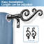 Halliday Adjustable 0.63'' Single Curtain Rod-2053258216-2053258218