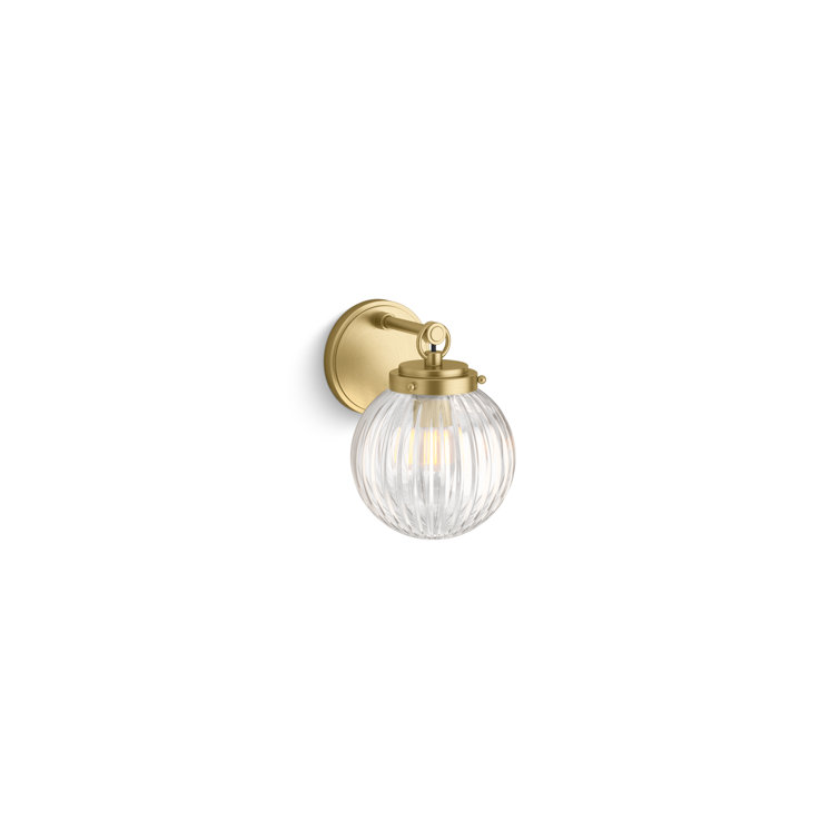 KOHLER Embra By Studio McGee One-Light Brushed Moderne Brass Wall Sconce