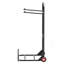 Folding Chair Rack Cart For 10 Chairs Of 100 LBS Push-Style Chair Dolly