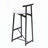Set of 3 Bar Stools with Backrest for Kitchen Island, Dining, Pub, and Various Rooms, Ideal for Multiple Settings-1627880015