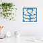 «Delighted I Blue» par Moira Hershey - impression encadrée-90120574-90120572