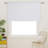 Solid Textured Embossed Rod Pocket Valance Blackout Curtains (Set of 2)-607849628-607849625