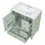 Meuble-lavabo avec lavabo, tablette et tiroirs-736150109-736150097