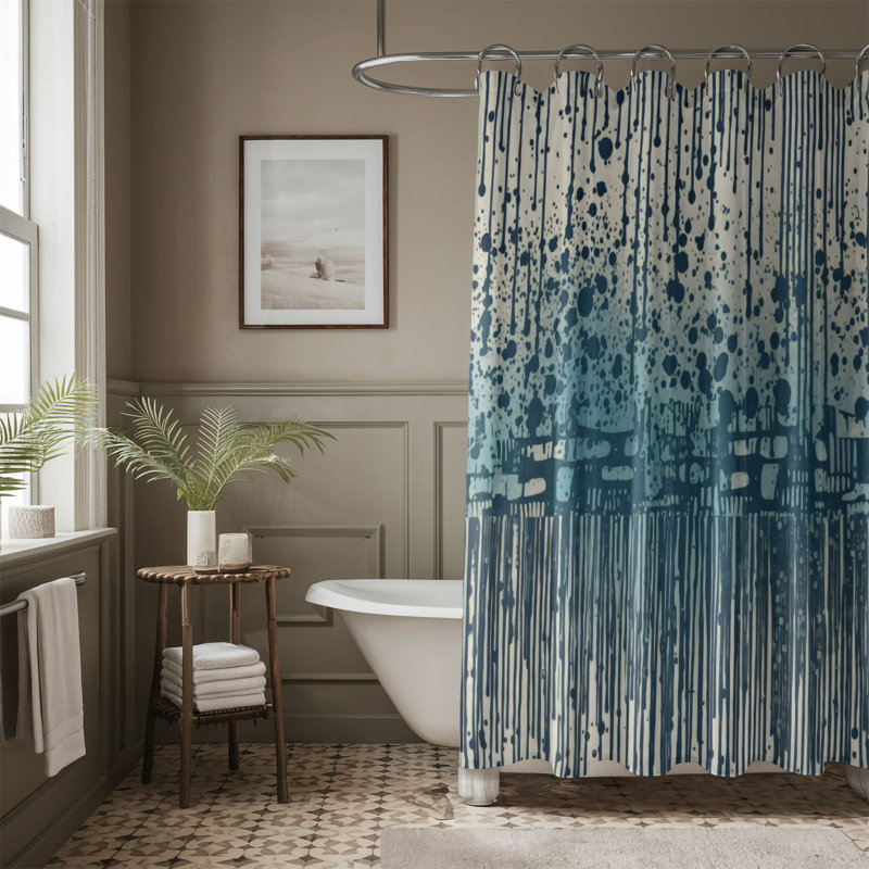 Haroutun Shower Curtain, 74"H x 71"W