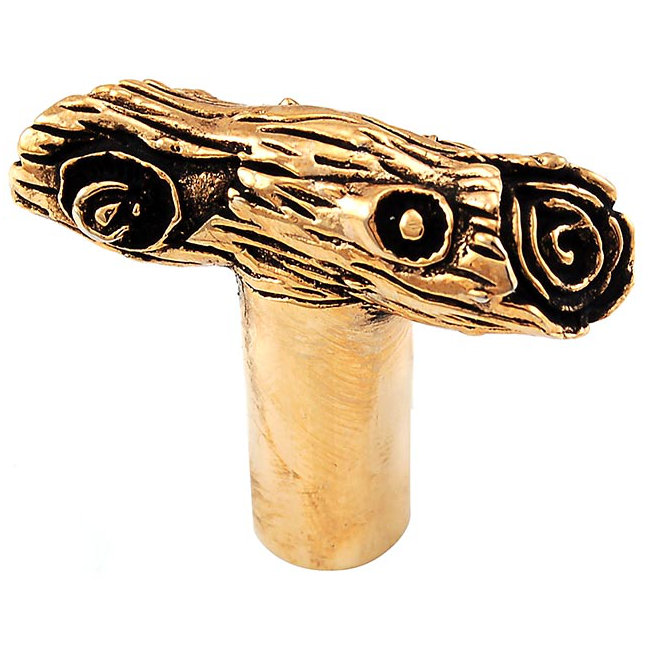 Pollino Bar Knob, Antique Gold