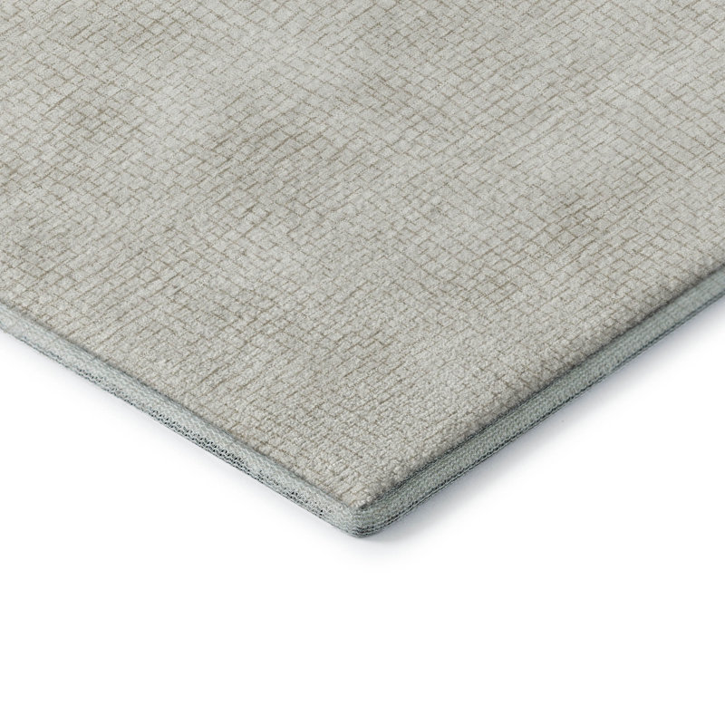 Premium Machine Washable Crumley AMF1058 Geometric Rug, Rectangle 1 pi 8 po x 2 pi 6 po