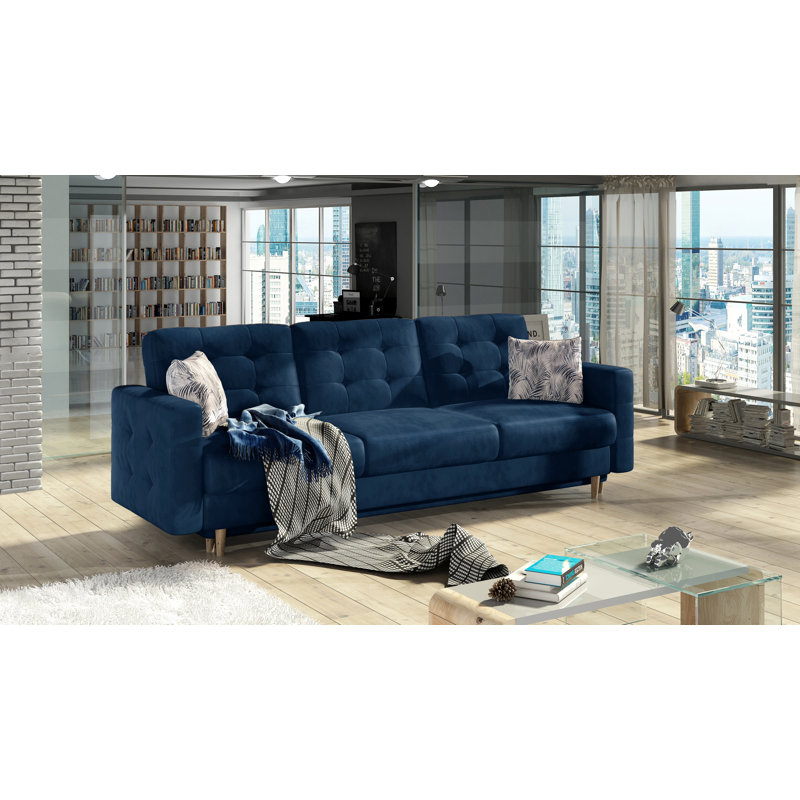 Valentin Sofa Bed, Blue