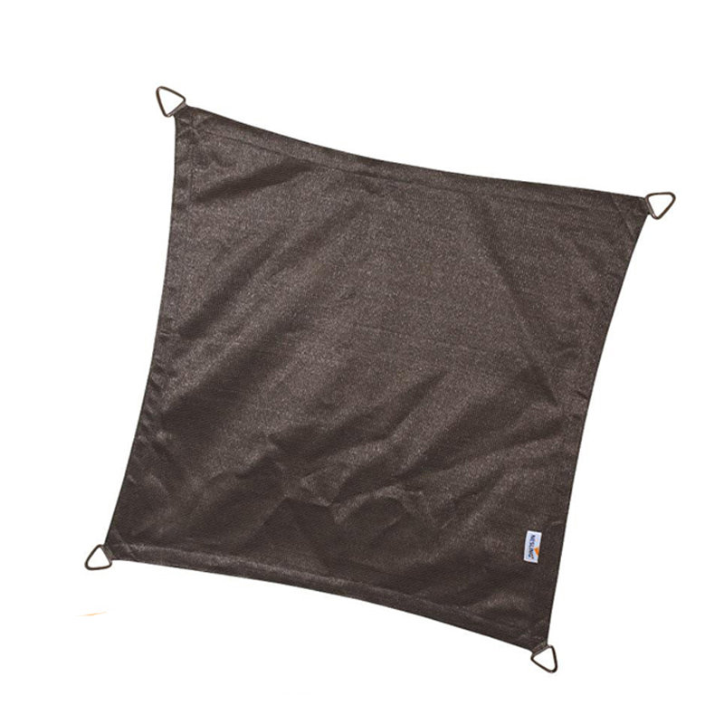 Barnys 3.6m x 3.6m Rectangular Shade Sail, Grey