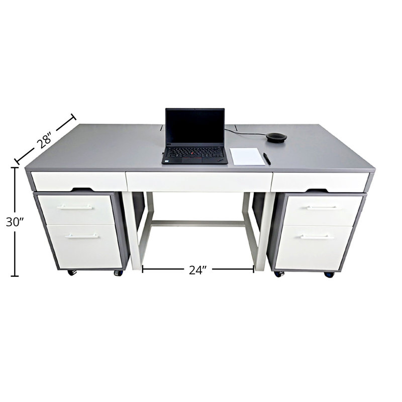 2 Writing Desk Office Set