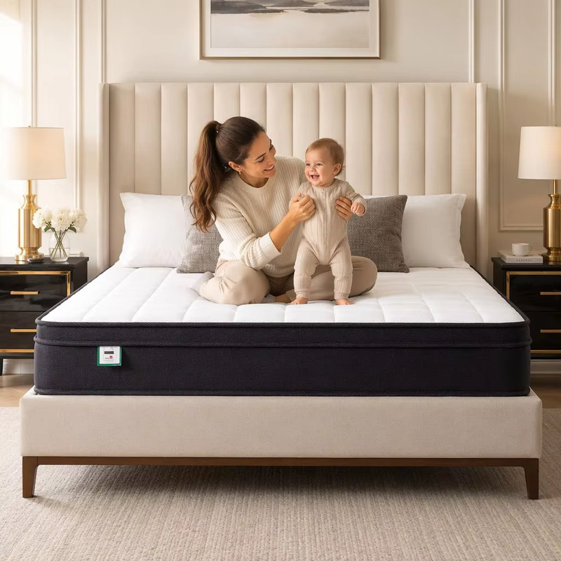 Gainford Memory Foam Pocket Spring Mattress, Kingsize (5')