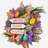 18 " Handmade Deco Mesh Wreath