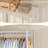 Ahlstrom 77" H Clothes Rack Load 835LBS,Garment Closet with Wire Shelf for Bedroom-9136536