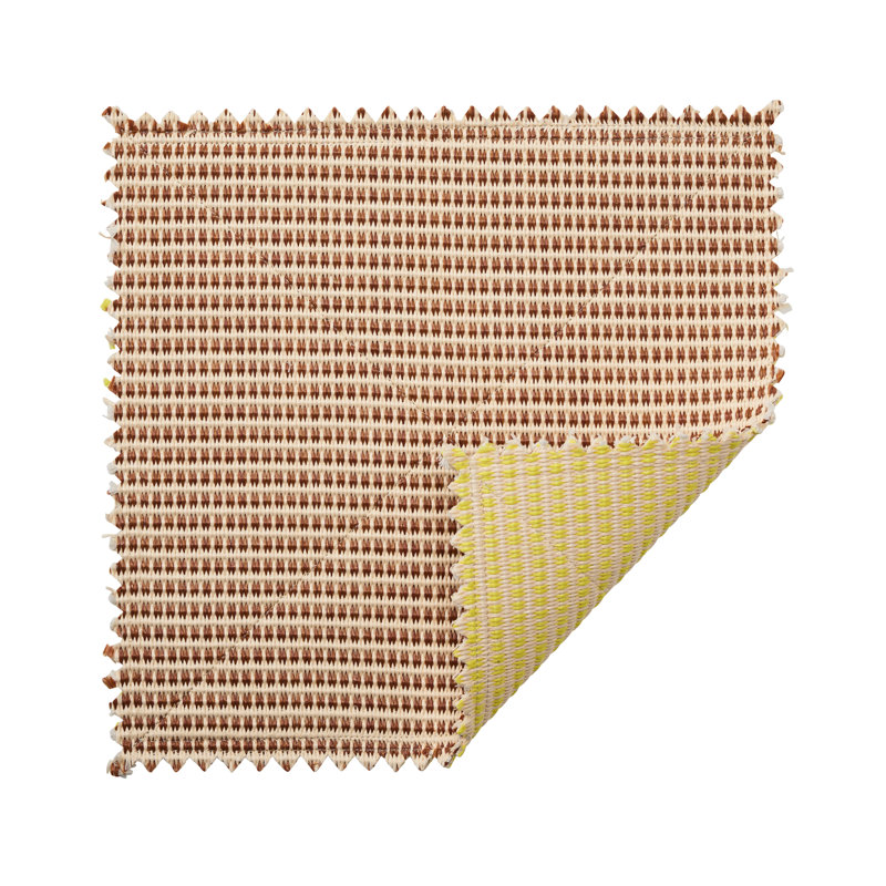 Duet Placemat, Brown/Yellow