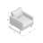 Oliver 27" Wide Armchair-365897859