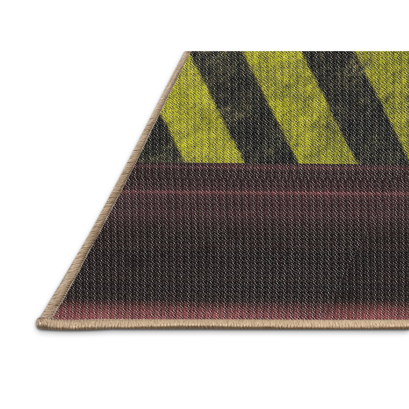 Geometric Indoor Rug, Rectangle 7' x 10'