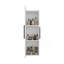 Armoire à porte simple H 38 po, trois tablettes Magna