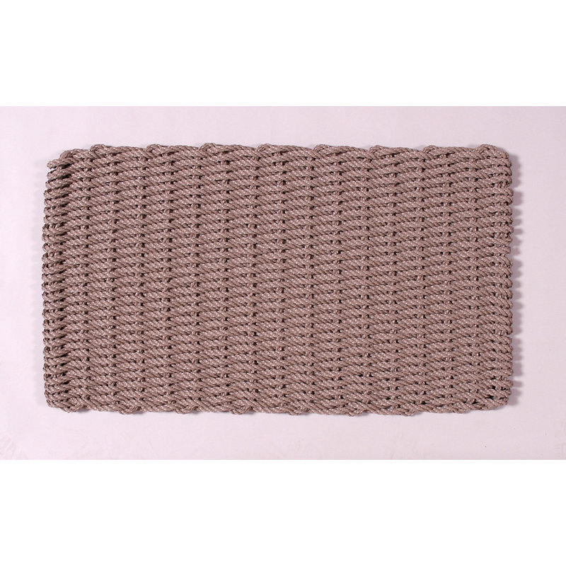 Pilibbos Doormat, Rectangle 18" x 30", Beige