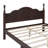 Carmena Retro Style Platform Bed-1331706504-1331706511