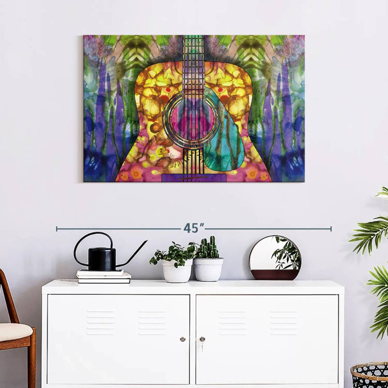 Guitare Abarca Creative, H 24 po x l 36 po