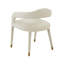 47.8cm H Velvet Upholstered Armchair-666702810