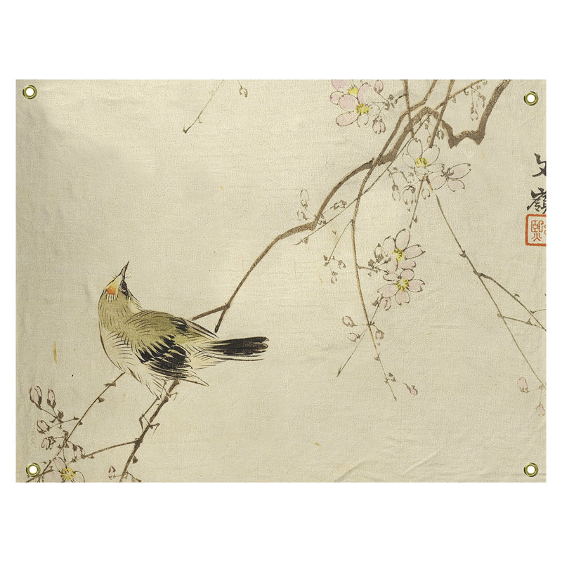 Polyester Tapestry, 37.5" H x 27.5" W, Yellow