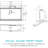 33"X22" Kitchen Sink - White Quartz Composite With Waterfall Design & Pull-Out Faucet For Workstation And Mixed Accessory Groups 33X22" Style, Assorted Packages-121635919