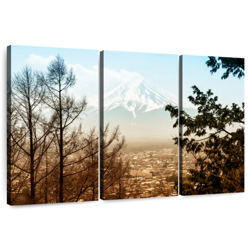 Kavia Mt. Fuji, 42" H x 65" W