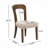 Dining Chairs Set Of 2, Upholstered Kitchen Side Chairs With Fabric Seating Solid Rubber Wood Legs, 330 LBS Weight Capacity-262937376-262937377