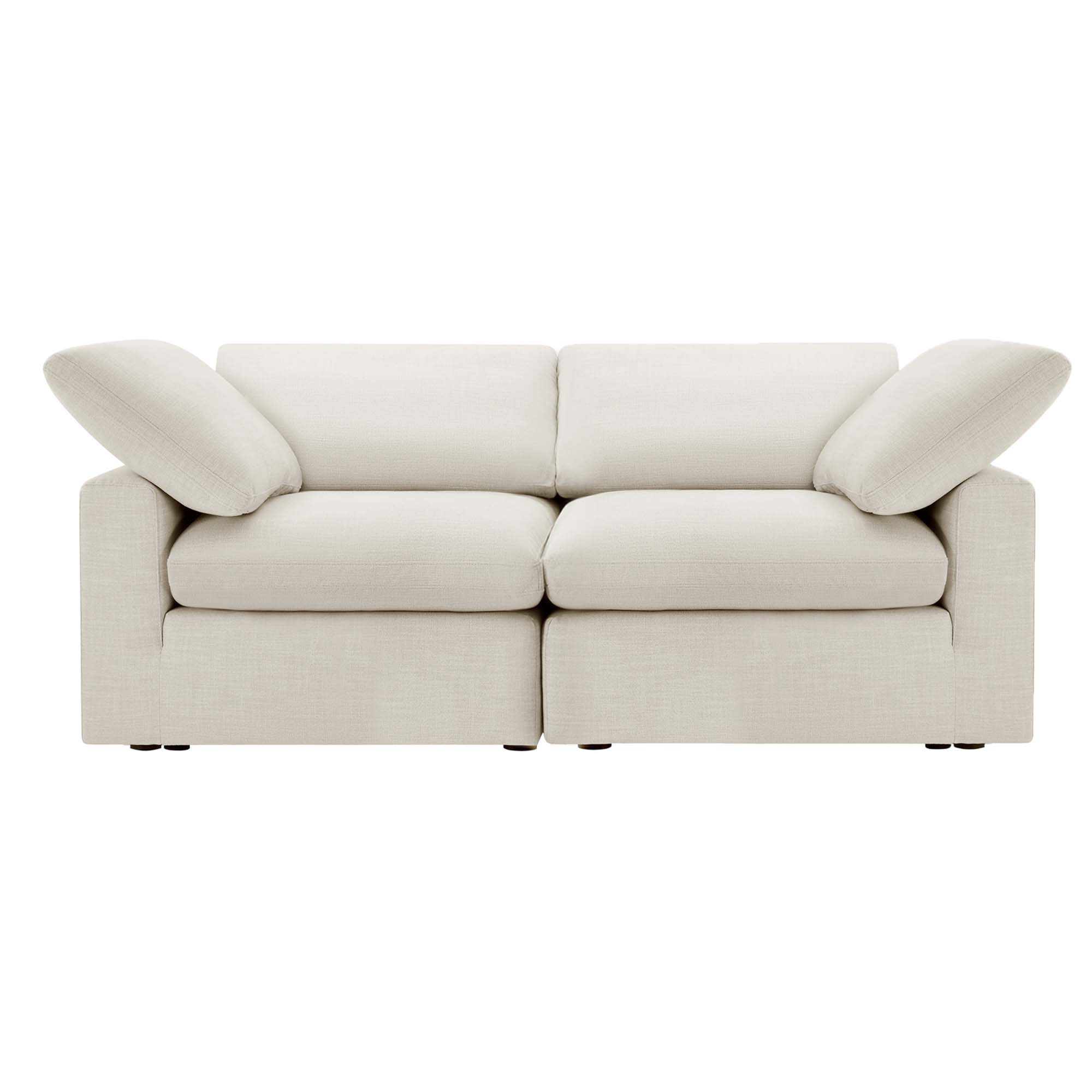 Asher 2 - Piece 79'' Upholstered Modular Sofa - Thumbnail 2