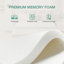 Novilla 27cm Ortho Memory Foam Pocket Sprung Mattress-94274359