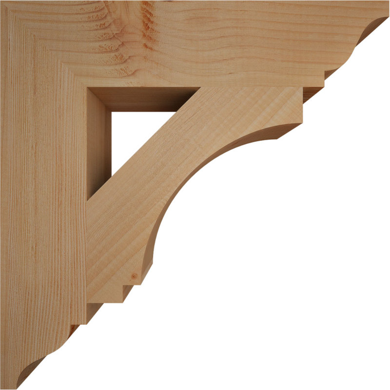 Support impérial traditionnel, H 18 po x l 3,5 po x P 18 po, Douglas (lisse)